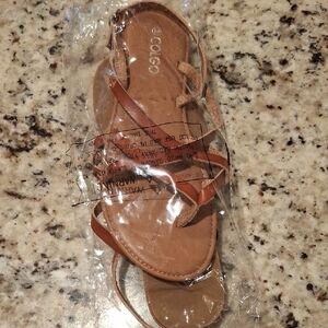 COPY - Brown Strappy Sandals